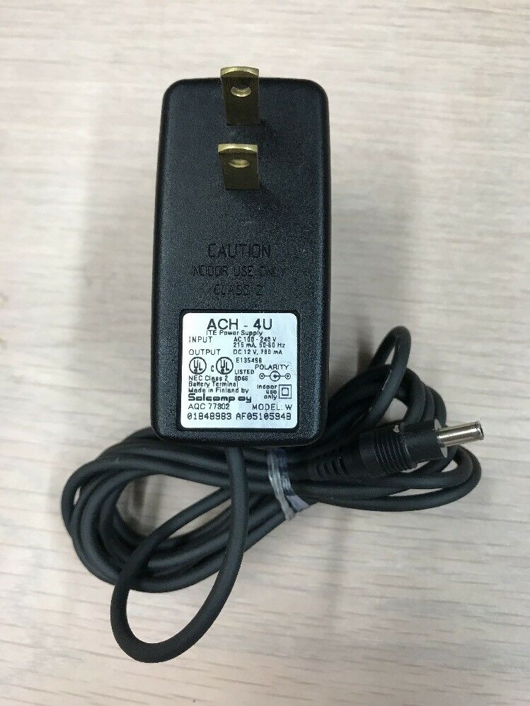 *Brand NEW* ACH-4U Charger 12V DC 780mA AC Adapter Power Supply